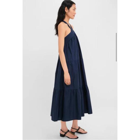 En Saison Navy Irene Maxi Dress NWT Extra Small XS Tuckernuck Sold Out - Picture 4 of 7